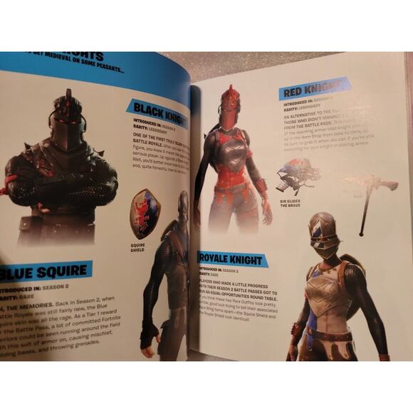 Lot of 2 Official Fortnite Hardcover Books Battle Royale Survival & Outfits... - Picture 6 of 12